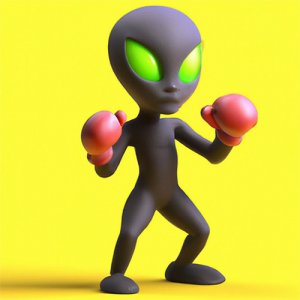 Alien Boxing 3D Online Game