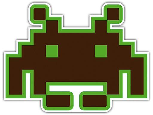 Retro Alien Defense Arcade