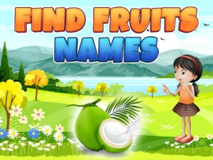 Fruit Word Puzzle Challenge