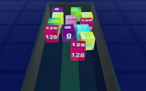 Number Stack 3D Merge Puzzle