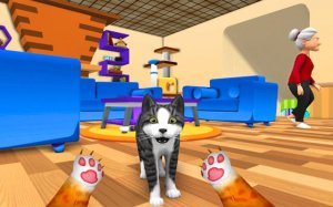 Bad Cat Simulator: Pet Prank Game Online