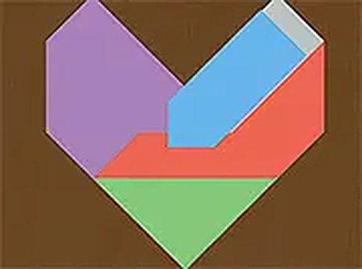 Geometric Tile Arrangement Puzzle