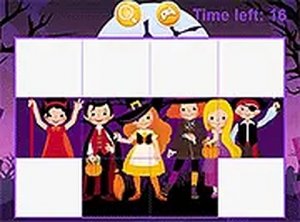 Halloween Kids Puzzle Online Game