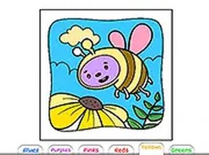Paint Party Online Coloring Game